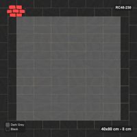 Interlock (Pasco) 40x80 cm · RC48-230 · Stretcher Border (2 courses), Stack Field, Night Sky