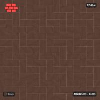 Interlock (Pasco) 40x80 cm · RC48-4 · Herringbone 90