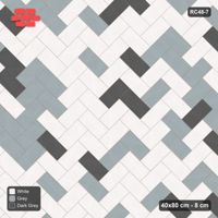 Interlock (Pasco) 40x80 cm · RC48-7 · Herringbone 45 Soft Blend