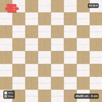 Interlock (Pasco) 40x80 cm · RC48-8 · Basketweave Checker