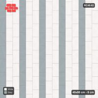 Interlock (Pasco) 40x80 cm · RC48-82 · Vertical Running Bond 1/3, every 3rd course accent