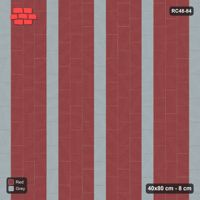 Interlock (Pasco) 40x80 cm · RC48-84 · Vertical Running Bond 1/3, every 4th course accent