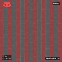 Interlock (Pasco) 40x80 cm · RC48-87 · Vertical Running Bond 1/3, alternating courses