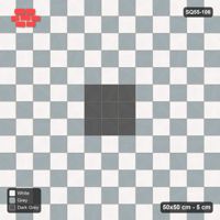 Interlock (Pasco) 50x50 cm · SQ55-106 · Stack Bond - Chess Board with Centre Medallion