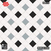 Interlock (Pasco) 50x50 cm · SQ55-134 · 45 Degree Stack - Sparse Accent Studs