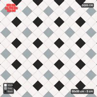 Interlock (Pasco) 50x50 cm · SQ55-138 · 45 Degree Stack - Sparse Accent Studs