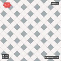 Interlock (Pasco) 50x50 cm · SQ55-141 · 45 Degree Stack - Sparse Accent Studs
