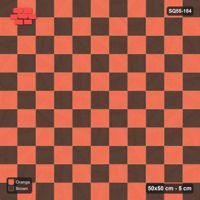 Interlock (Pasco) 50x50 cm · SQ55-184 · Stack Bond - Concentric Squares