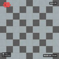Interlock (Pasco) 50x50 cm · SQ55-195 · Stack Bond - Argyle Diamond Lattice