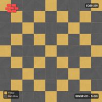 Interlock (Pasco) 50x50 cm · SQ55-200 · Stack Bond - Argyle Diamond Lattice