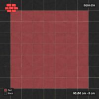 Interlock (Pasco) 50x50 cm · SQ55-239 · Stack Bond - Accent Border