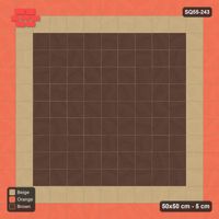 Interlock (Pasco) 50x50 cm · SQ55-243 · Stack Bond - Accent Border