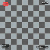 Interlock (Pasco) 50x50 cm · SQ55-249 · Stack Bond - Chess Board