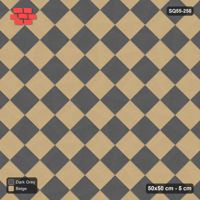 Interlock (Pasco) 50x50 cm · SQ55-250 · 45 Degree Stack - Chess Board - Kerb Frame