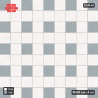Interlock (Pasco) 50x50 cm · SQ55-43 · Stack Bond - Accent studs