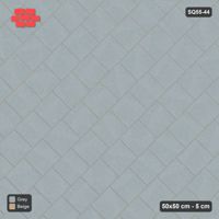 Interlock (Pasco) 50x50 cm · SQ55-44 · 45 Degree Running Bond - Single colour - Kerb Frame
