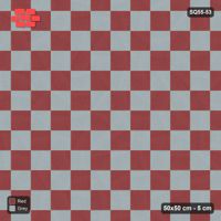 Interlock (Pasco) 50x50 cm · SQ55-53 · Stack Bond - Chess Board - Kerb Frame