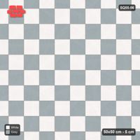 Interlock (Pasco) 50x50 cm · SQ55-56 · Stack Bond - Chess Board - Kerb Frame