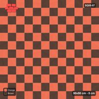 Interlock (Pasco) 50x50 cm · SQ55-57 · Stack Bond - Chess Board