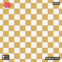 Interlock (Pasco) 50x50 cm · SQ55-65 · Stack Bond - Chess Board - Kerb Frame