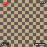 Interlock (Pasco) 50x50 cm · SQ55-66 · Stack Bond - Chess Board