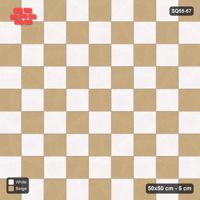 Interlock (Pasco) 50x50 cm · SQ55-67 · Stack Bond - Chess Board