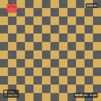 Interlock (Pasco) 50x50 cm · SQ55-69 · Stack Bond - Chess Board