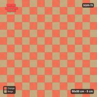 Interlock (Pasco) 50x50 cm · SQ55-70 · Stack Bond - Chess Board