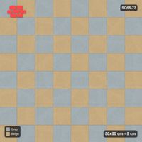Interlock (Pasco) 50x50 cm · SQ55-72 · Stack Bond - Chess Board