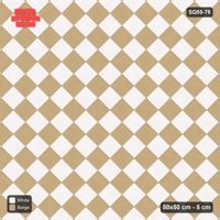 Interlock (Pasco) 50x50 cm · SQ55-76 · 45 Degree Stack - Chess Board