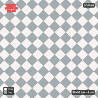 Interlock (Pasco) 50x50 cm · SQ55-84 · 45 Degree Stack - Chess Board - Kerb Frame
