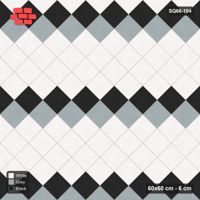 Interlock (Pasco) 60x60 cm · SQ66-104 · Diagonal Twin Lines