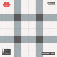 Interlock (Pasco) 60x60 cm · SQ66-106 · Grid Lines with Crossing Dots