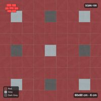 Interlock (Pasco) 60x60 cm · SQ66-108 · Wide Dotted Grid, Two Accents