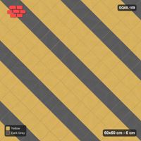 Interlock (Pasco) 60x60 cm · SQ66-109 · Diagonal with Accent Column Every Third