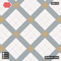 Interlock (Pasco) 60x60 cm · SQ66-120 · Diagonal with Plaid Weave
