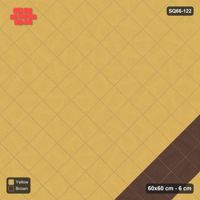 Interlock (Pasco) 60x60 cm · SQ66-122 · Diagonal with Two-Slab Centre Band
