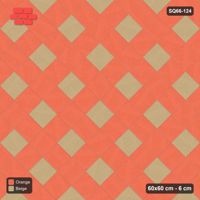 Interlock (Pasco) 60x60 cm · SQ66-124 · Diagonal with Dotted Grid