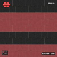 Interlock (Pasco) 60x60 cm · SQ66-133 · Half-Bond with Paired Accent Courses