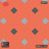 Interlock (Pasco) 60x60 cm · SQ66-140 · Diagonal with Wide Dotted Grid, Two Accents