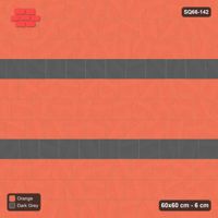Interlock (Pasco) 60x60 cm · SQ66-142 · Third-Bond with Twin Feature Bands
