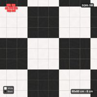 Interlock (Pasco) 60x60 cm · SQ66-166 · Kerb-Framed Triple-Slab Checker Blocks