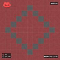 Interlock (Pasco) 60x60 cm · SQ66-184 · Diamond Outline Plaza