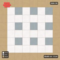 Interlock (Pasco) 60x60 cm · SQ66-196 · Framed Dotted Field