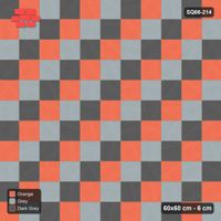 Interlock (Pasco) 60x60 cm · SQ66-214 · Rising Diagonal Tone Steps