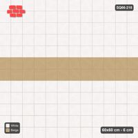 Interlock (Pasco) 60x60 cm · SQ66-218 · Two-Slab Centre Band