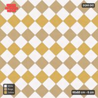 Interlock (Pasco) 60x60 cm · SQ66-242 · Diagonal with Tri-Tone Checker