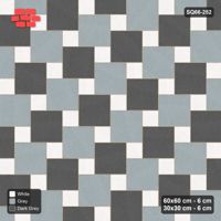 Interlock (Pasco) 60x60 cm · SQ66-252 · Offset Lattice, 30x30 Holes, Alternating Slabs, Mirrored