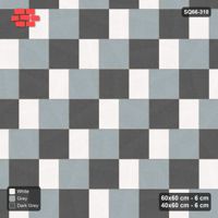 Interlock (Pasco) 60x60 cm · SQ66-310 · Slab Pair + 40x60 Plank Step, Alternating, Right, 440 cm