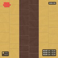 Interlock (Pasco) 60x60 cm · SQ66-396 · Roman Course Mix, 60 cm Courses, Paired Courses, Vertical